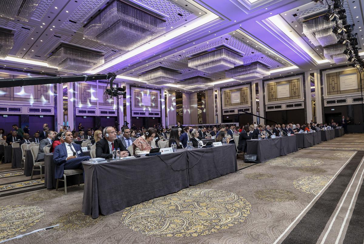 TBMM Başkanı Şentop, K&uuml;resel Parlamenter G&ouml;&ccedil; Konferansı a&ccedil;ılışında konuştu: (1)