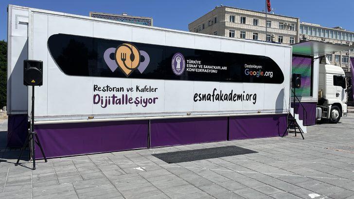 "Restoran ve Kafeler Dijitalleşiyor Projesi" saha uygulaması Kayseri'de yapıldı G3