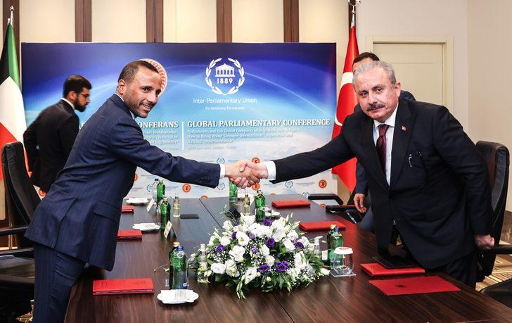 TBMM Başkanı Şentop, Kuveytli mevkidaşı el-Ganim ile görüştü G3
