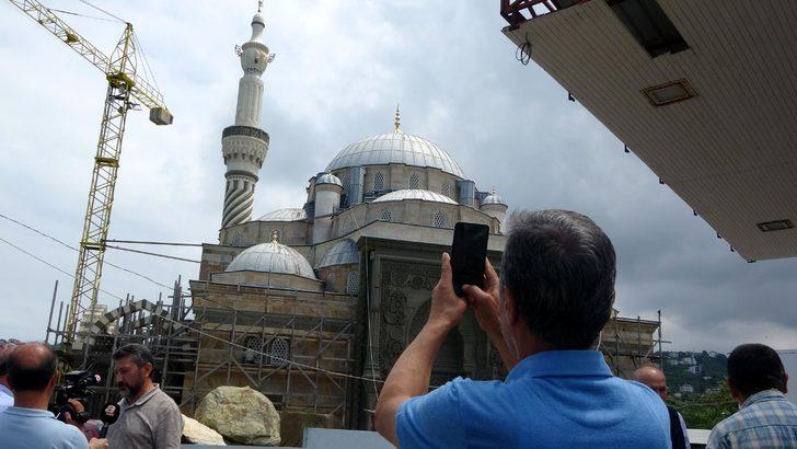 Giresun'da semaver minareli cami! İlginç görüntüsüyle dikkat çekiyor, "gelenler durup bakıyor"