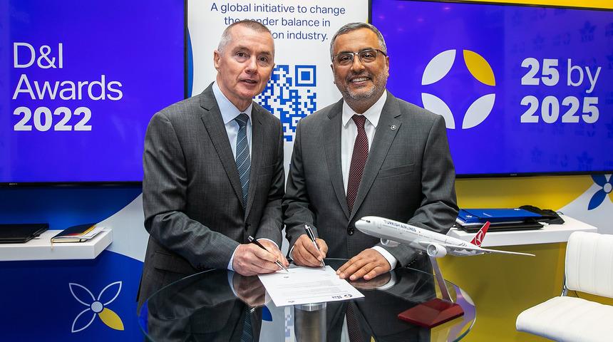 THY, IATA'nın "25by2025" kampanyasına katıldı