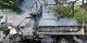 Bolu'da seyir halinde alev alan kamyonet yandı