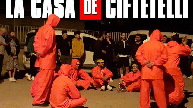 Bu da La Casa de Çiftetelli! Düğün sonrası kostümleri giyip kurtlarını döktüler