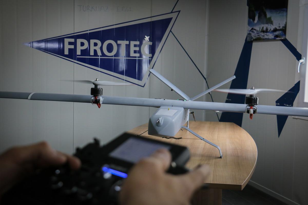 Kastamonu'da insansız hava aracı "Turkuaz ER41" tanıtıldı