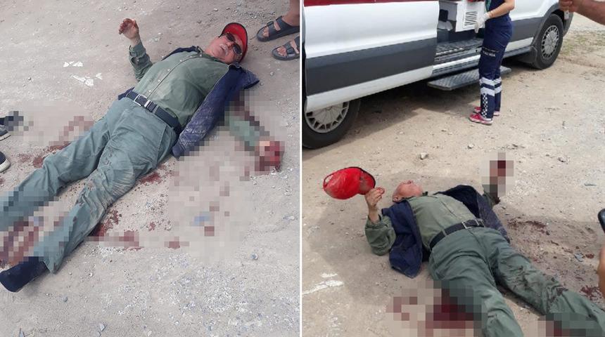 Sokakta yürürken hayatının şokunu yaşadı! Kanlar içinde görenler telefona sarıldı