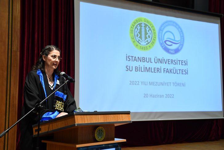 İstanbul Üniversitesi Su Bilimleri Fakültesinde mezuniyet töreni yapıldı G5