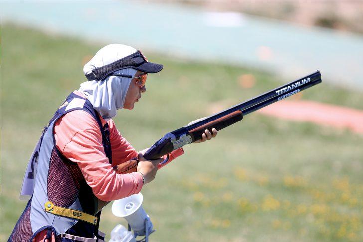 ISSF Plak Atışları Grand Prix'sinde skeet final atışları gerçekleştirildi G1