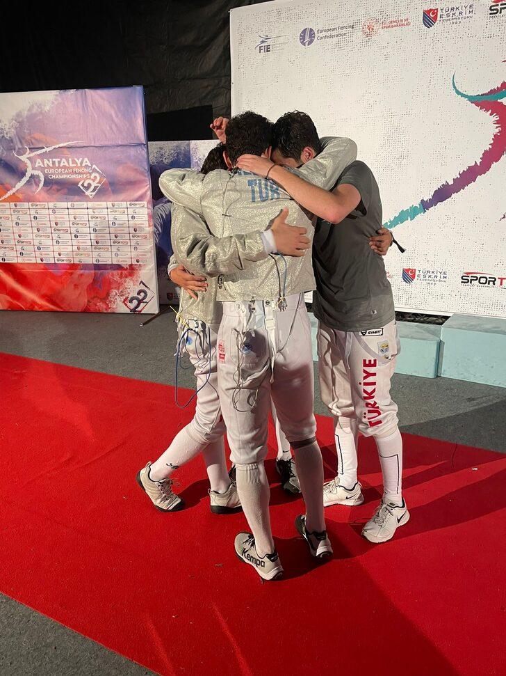 Erkek Kılıç Milli Takımı, Avrupa üçüncüsü oldu G2