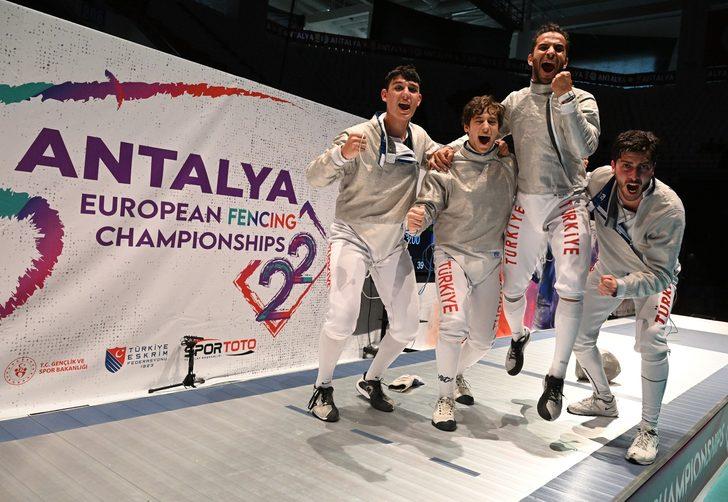 Erkek Kılıç Milli Takımı, Avrupa üçüncüsü oldu G5
