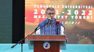 Pamukkale Üniversitesinde mezuniyet töreni yapıldı