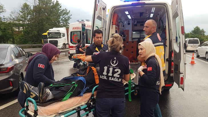Anadolu Otoyolu'nda zincirleme trafik kazasında 8 kişi yaralandı G4