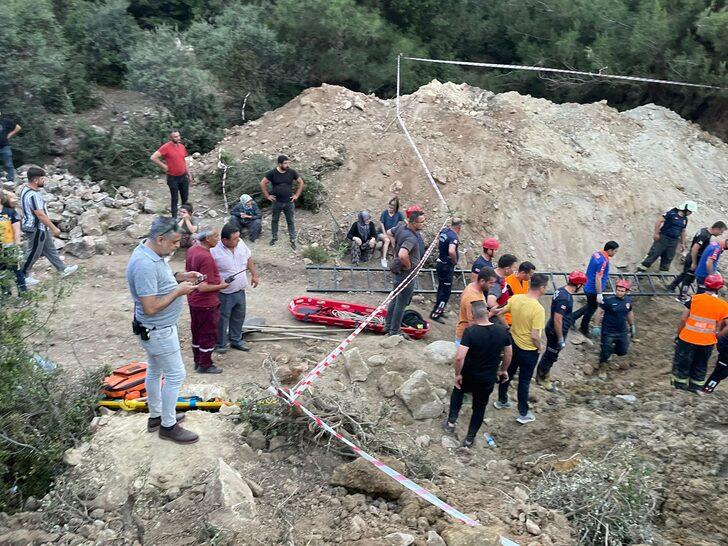 Manisa'da kazı çalışmasında meydana gelen göçükteki kişinin cenazesine ulaşıldı G1