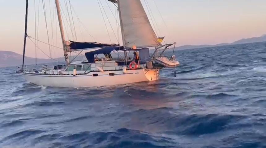 Muğla açıklarında 122 düzensiz göçmen kurtarıldı