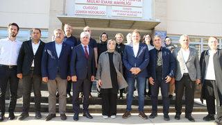 AK Parti İnsan Hakları Başkanı Usta ve beraberindeki heyet Suriye'de incelemelerde bulundu