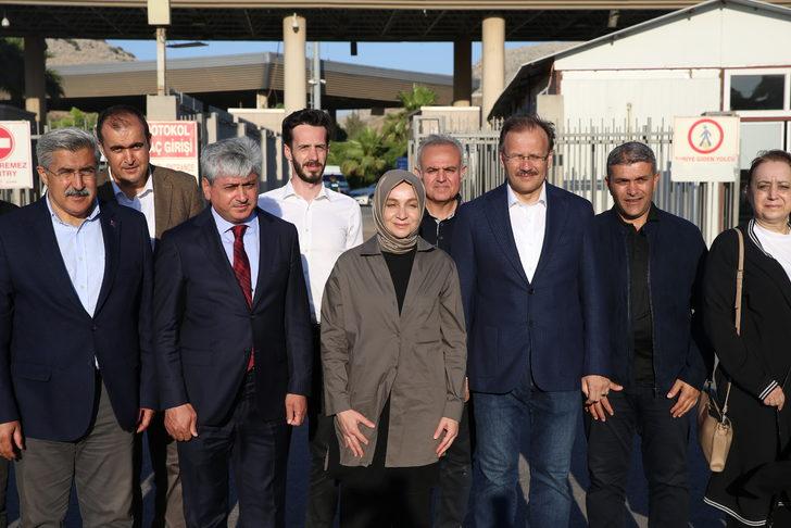 AK Parti İnsan Hakları Başkanı Usta ve beraberindeki heyet Suriye'de incelemelerde bulundu G5