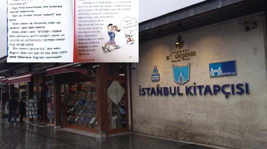 İBB kitapçısında skandal! Satılan kitapta çocuk tacizine yer verildi