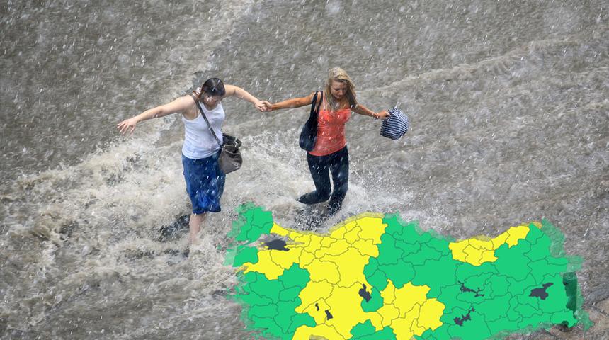 SON DAKİKA | İstanbul ve Ankara dahil 32 il için sarı alarm! Meteoroloji uyardı: Kuvvetli olacak (21 Haziran yurtta hava durumu)