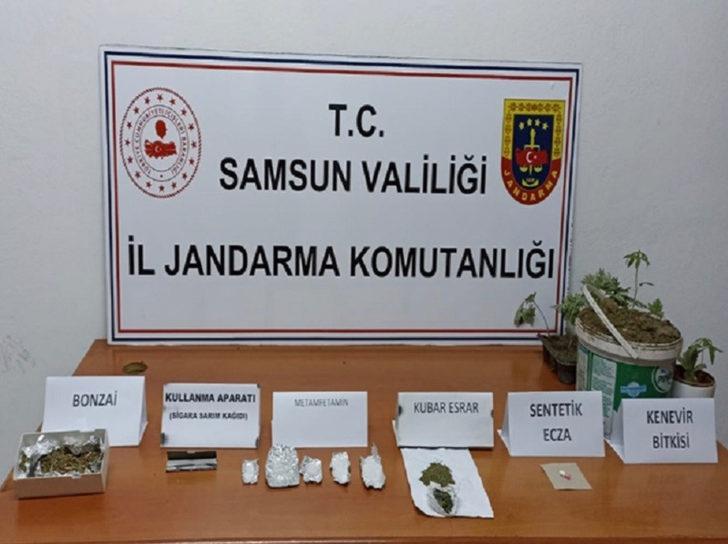 Samsun'da uyuşturucu operasyonlarında 18 zanlı yakalandı G1