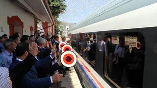 Samsun-Amasya ve Amasya-Havza bölgesel tren seferleri yeniden başladı