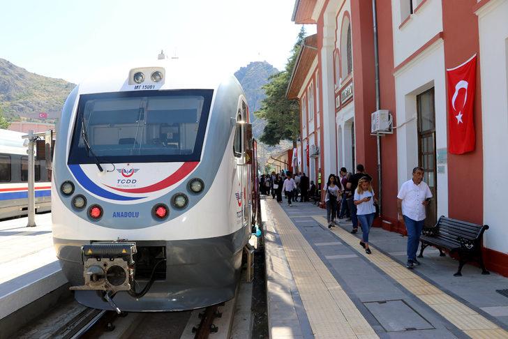 Samsun-Amasya ve Amasya-Havza bölgesel tren seferleri yeniden başladı G4