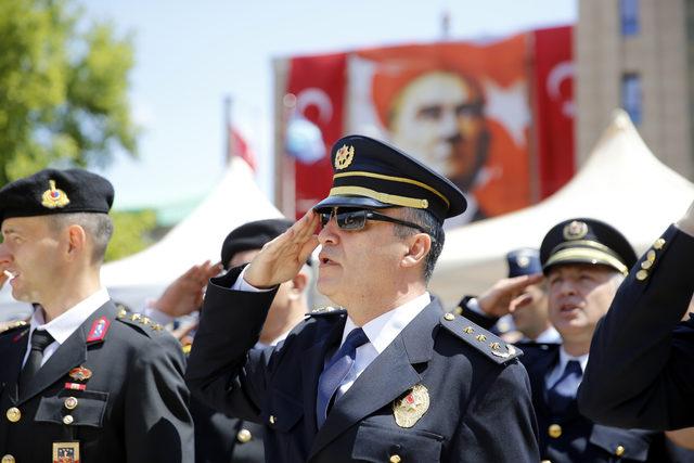 Atatürk'ün Eskişehir'e ilk gelişinin 102. yıl dönümü törenle kutlandı