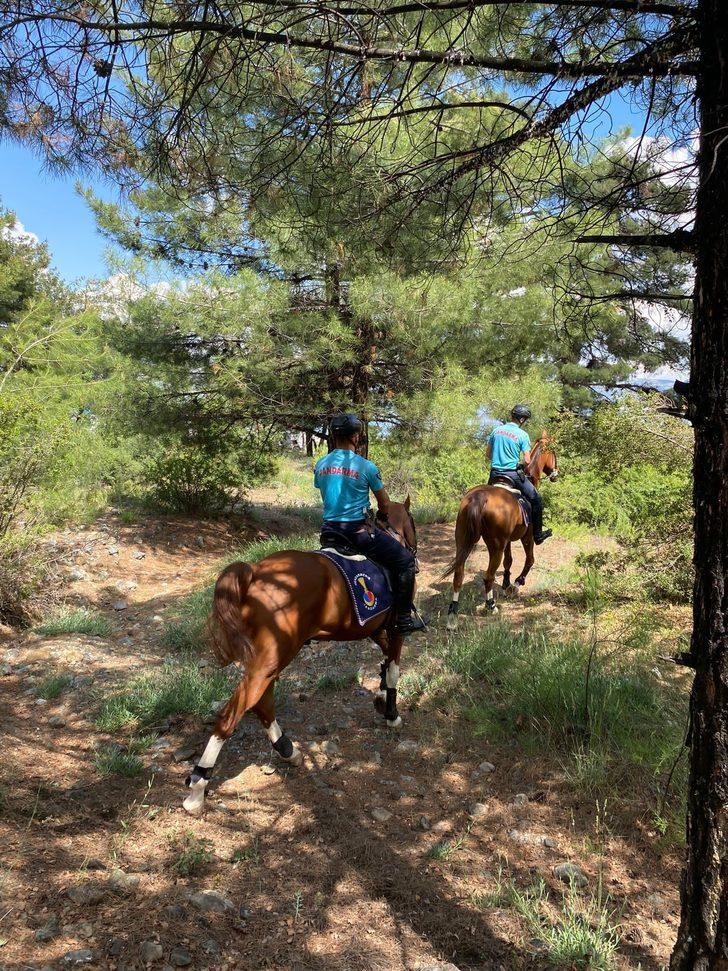 Salda Gölü çevresinde Atlı Jandarma Timi devriyeye başladı G3