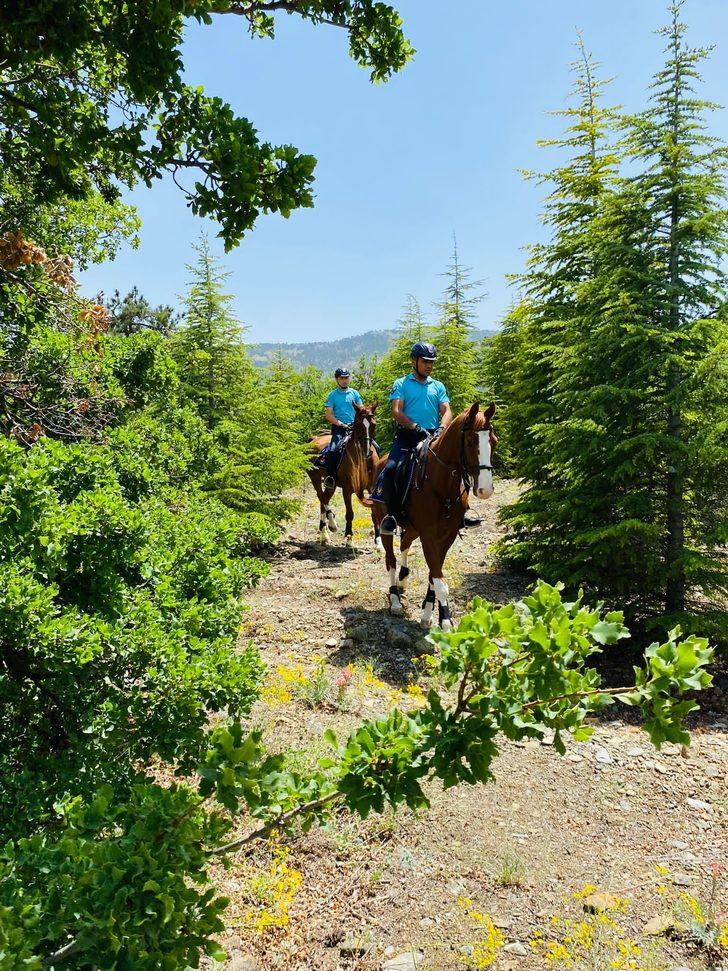 Salda Gölü çevresinde Atlı Jandarma Timi devriyeye başladı G4