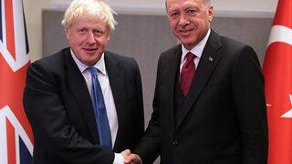 Cumhurbaşkanı Erdoğan ile Boris Johnson arasında kritik görüşme