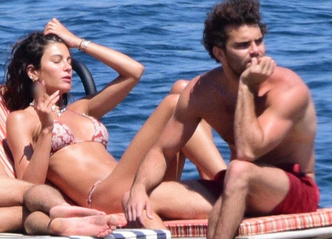 Berrak T&uuml;z&uuml;nata&ccedil; Sinan &Ccedil;etin'in oğlu Rafael Cemo &Ccedil;etin ile yakalandı 