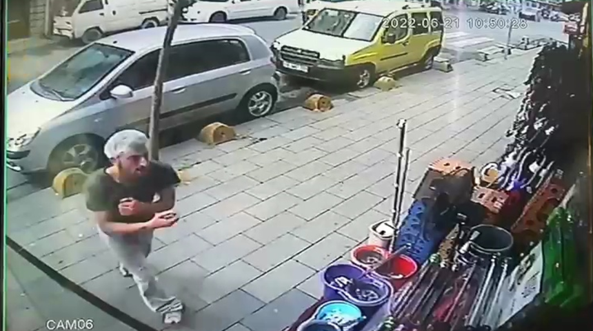 Fatih'te otomobil çarpan fırıncı: Biz 9 canlıyız, sıkıntı yok 