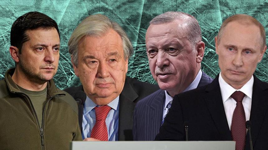 Tahıl koridoru için İstanbul'da 4'lü zirve! Cumhurbaşkanlığı kaynakları açıkladı: Türkiye'ye yüzde 25 ucuza satılması gündemde