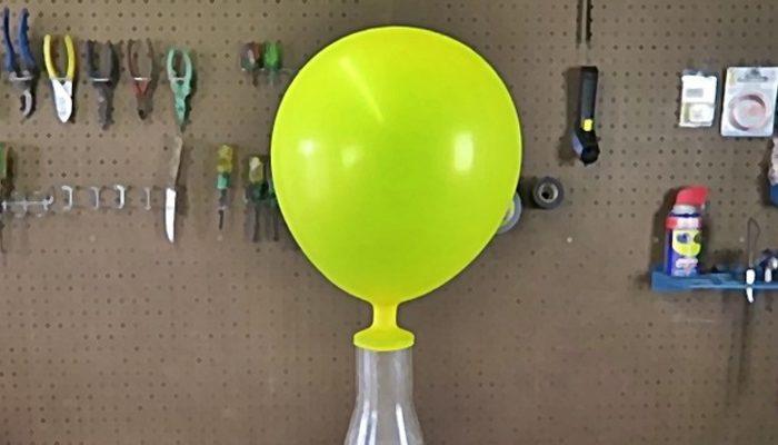 Helyum gazı olmadan evde uçan balon yapımı trend