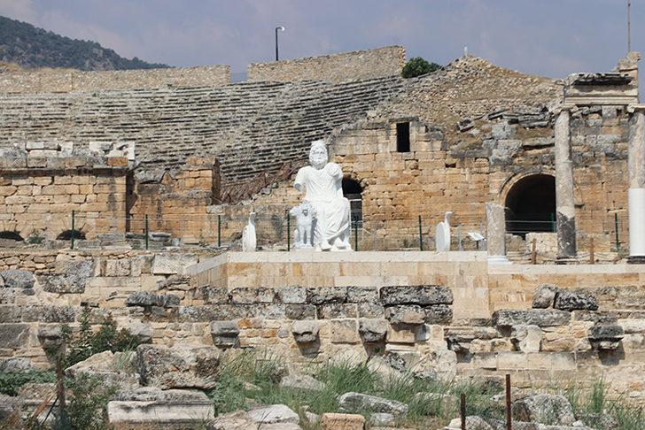 Pamukkale Hierapolis Antik Kenti'ndeki "Cehennem Kapısı" 1500 yıl sonra açıldı G5