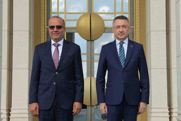 Cumhurbaşkanı Yardımcısı Oktay, Libya Başkanlık Konseyi Başkan Yardımcısı Lafi'yi kabul etti G2