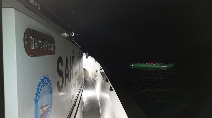 Aydın açıklarında 36 düzensiz göçmen yakalandı