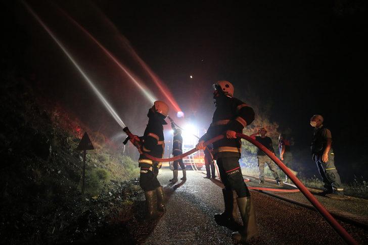 Marmaris'teki orman yangını devam ediyor G3