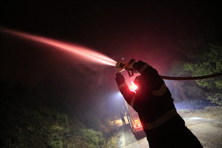 Marmaris'teki orman yangını devam ediyor G5