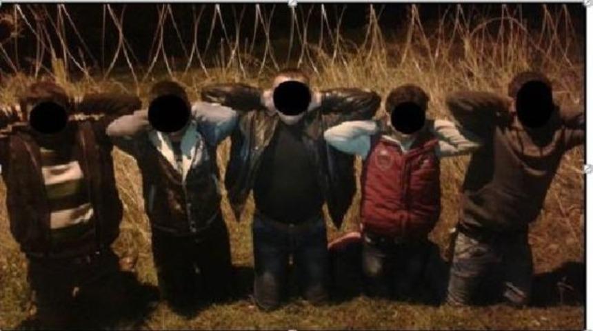 Suriye sınırında 11 IŞİD mensubu ile 5 PYD'li yakalandı