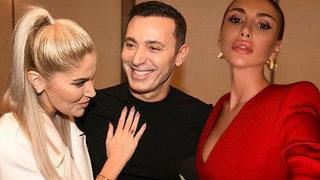 Mustafa Sandal'ın eski eşi Emina Jahovic ve yeni eşi Melis Sütşurup pişti oldu! Köşe kapmaca oynadılar