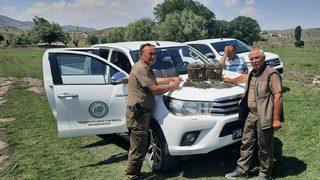 Kayseri'de kaçak keklik avlayan kişiye 7 bin 500 lira ceza kesildi