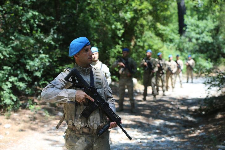Aydın'da orman yangınlarına karşı komandolar ve özel harekat polisleri devriyeye başladı G2