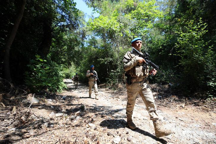 Aydın'da orman yangınlarına karşı komandolar ve özel harekat polisleri devriyeye başladı G5
