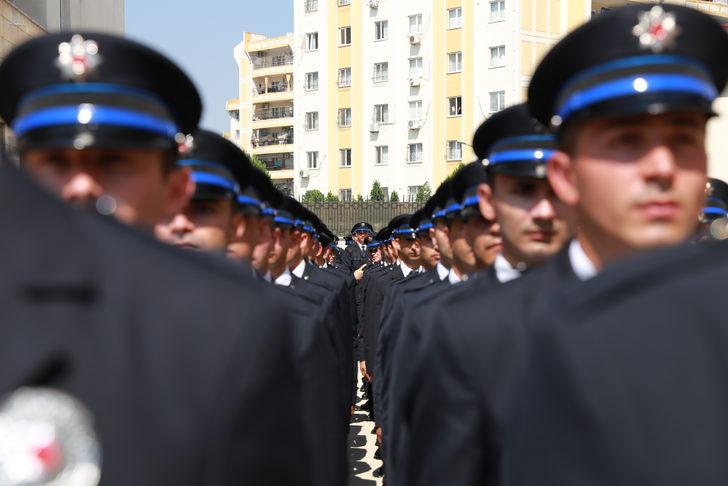 Adana'da polis adayları mezuniyet heyecanı yaşadı G2