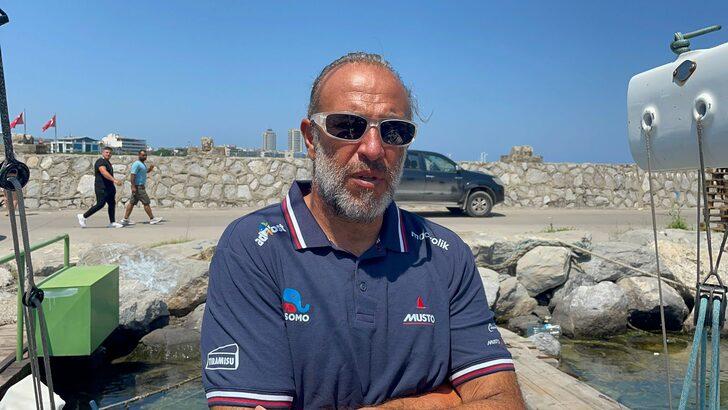 İki yelken sporcusu, rüzgar gücüyle Artvin'den Hatay'a geldi G3