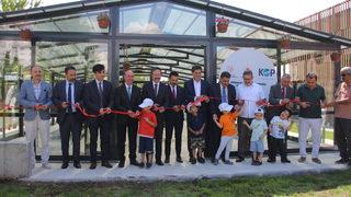 Konya'da otizmli bireylerin tedavisine katkı için kurulan SOBE Sera açıldı