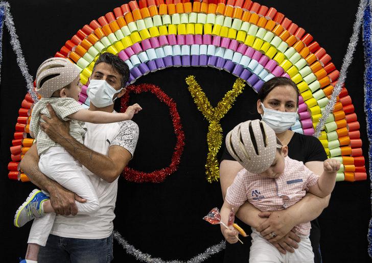 Ameliyatla ayrılan siyam ikizlerinin 4'üncü yaşları kutlandı G1