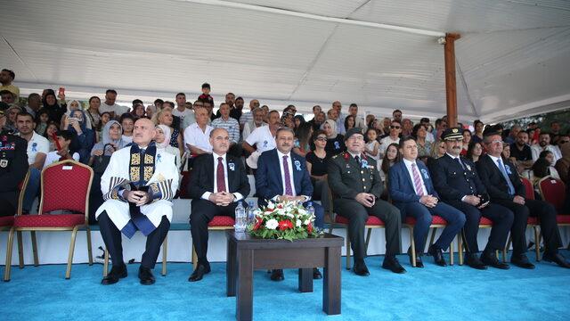 İçişleri Bakanı Soylu, 22 ildeki POMEM mezunlarına telefon bağlantısıyla seslendi: