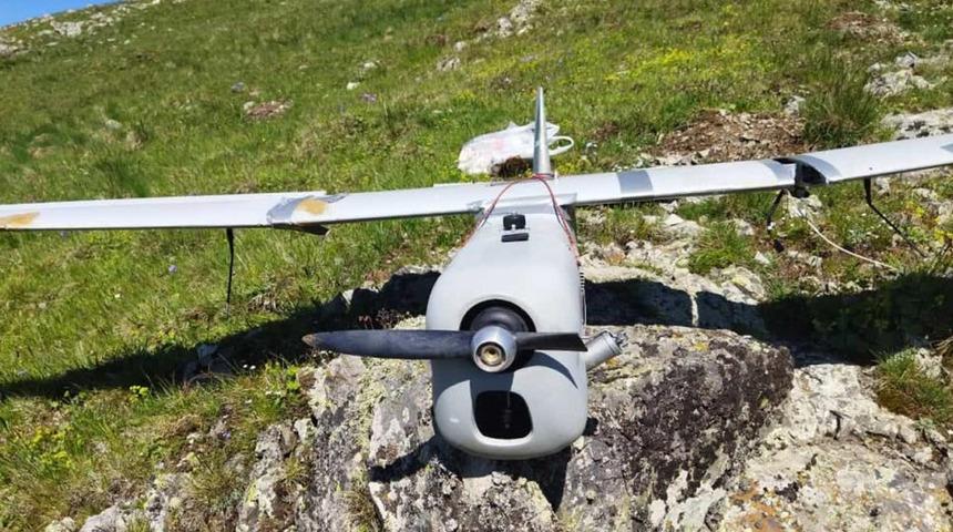 Mantar toplamaya giden k&ouml;yl&uuml;ler buldu! G&uuml;m&uuml;şhane'ye Rus İHA'su d&uuml;şt&uuml;