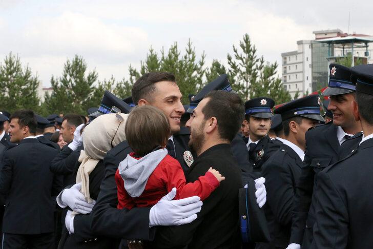 Sivas, Yozgat, Kayseri, Kırşehir ve Niğde'de polis adayları mezun oldu G3