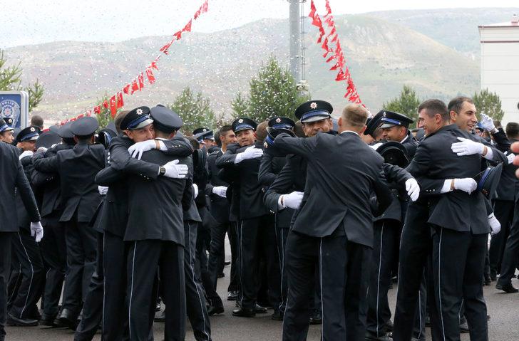 Sivas, Yozgat, Kayseri, Kırşehir ve Niğde'de polis adayları mezun oldu G5